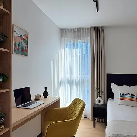 Daire Apartamenty Szyndzielnia Beskidy Gory Balkon Parking Nowe & Rodzinne 2-Sypialnie *